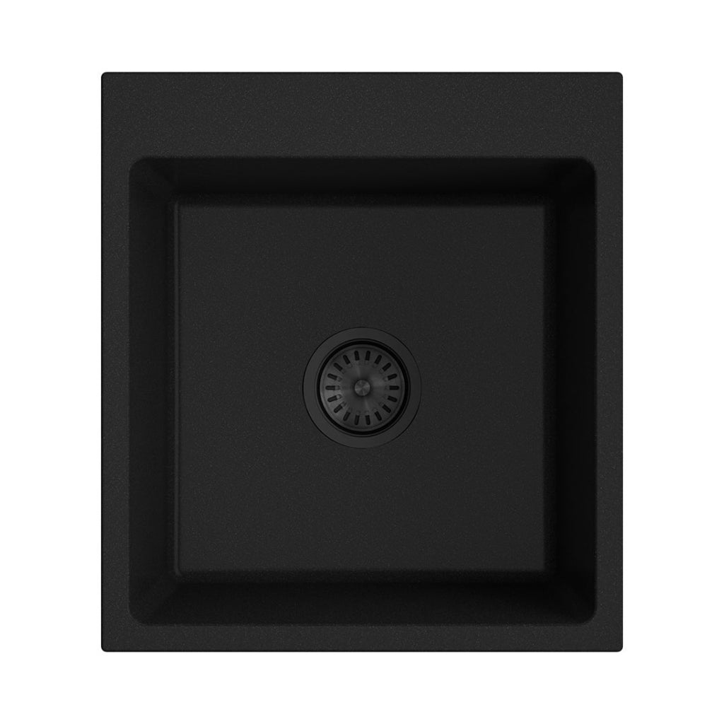 Argent Grace 450 Kitchen Sink Matte Black - 1 Taphole - KS5045400MB