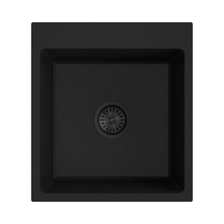 Argent Grace 450 Kitchen Sink Matte Black - 1 Taphole - KS5045400MB