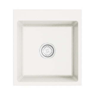 Argent Grace 450 Kitchen Sink White - 1 Taphole - KS5045400WH