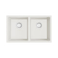 Argent Grace 760 Double Kitchen Sink White - KS5076230WH