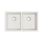 Argent Grace 760 Double Kitchen Sink White - KS5076230WH