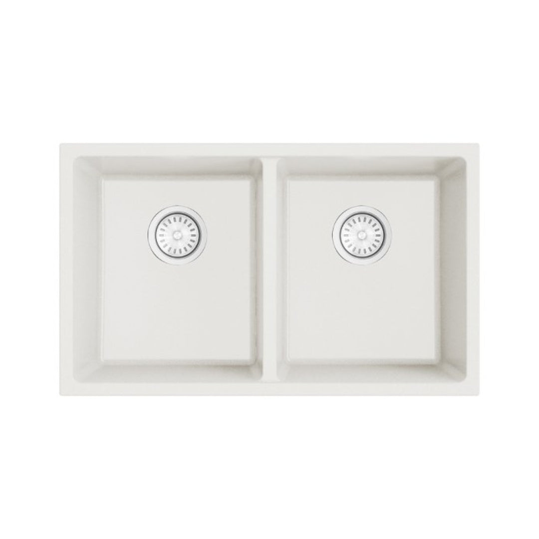 Argent Grace 760 Double Kitchen Sink White - KS5076230WH