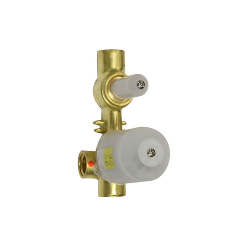 Argent Grace Diverter Wall Mixer - Brushed Nickel