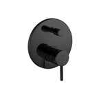 Argent Grace Diverter Wall Mixer - Matte Black - DM33414795 + DM33004795