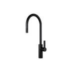 Armando Vicario Luz Gooseneck Pull-Out Mixer - Black - LUZ-1B