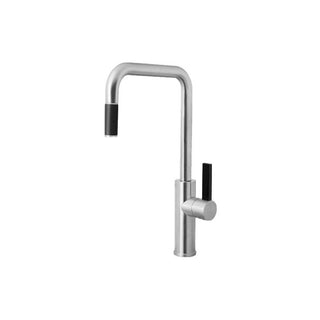 Armando Vicario Luz Sink Mixer with Pull-Out Spray - Brushed Chrome - LUZ-BC