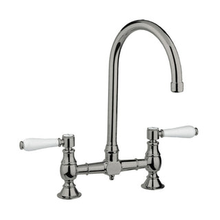 Armando Vicario Provincial Kitchen Tap - Brushed Nickel - 400160BN