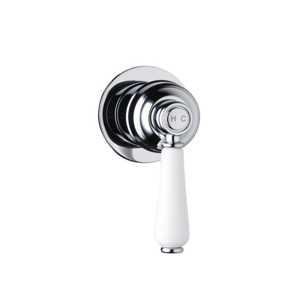 Armando Vicario Provincial Shower Wall Mixer - Chrome - 9060C