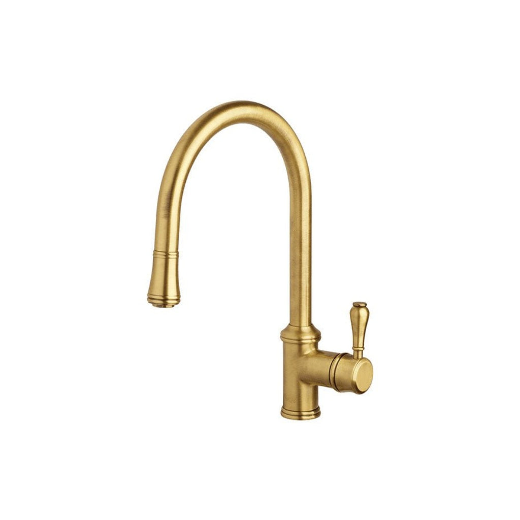 Armando Vicario Provincial Single Lever Kitchen Pull Out Mixer - Bronze - 400674BR