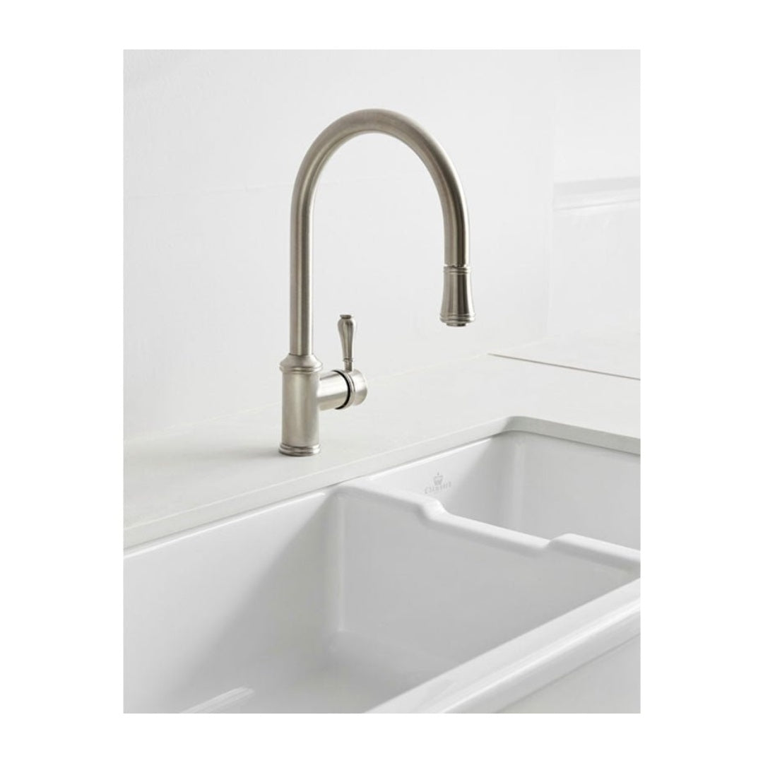 Armando Vicario Provincial Single Lever Kitchen Pull Out Mixer - Bronze - 400674BR
