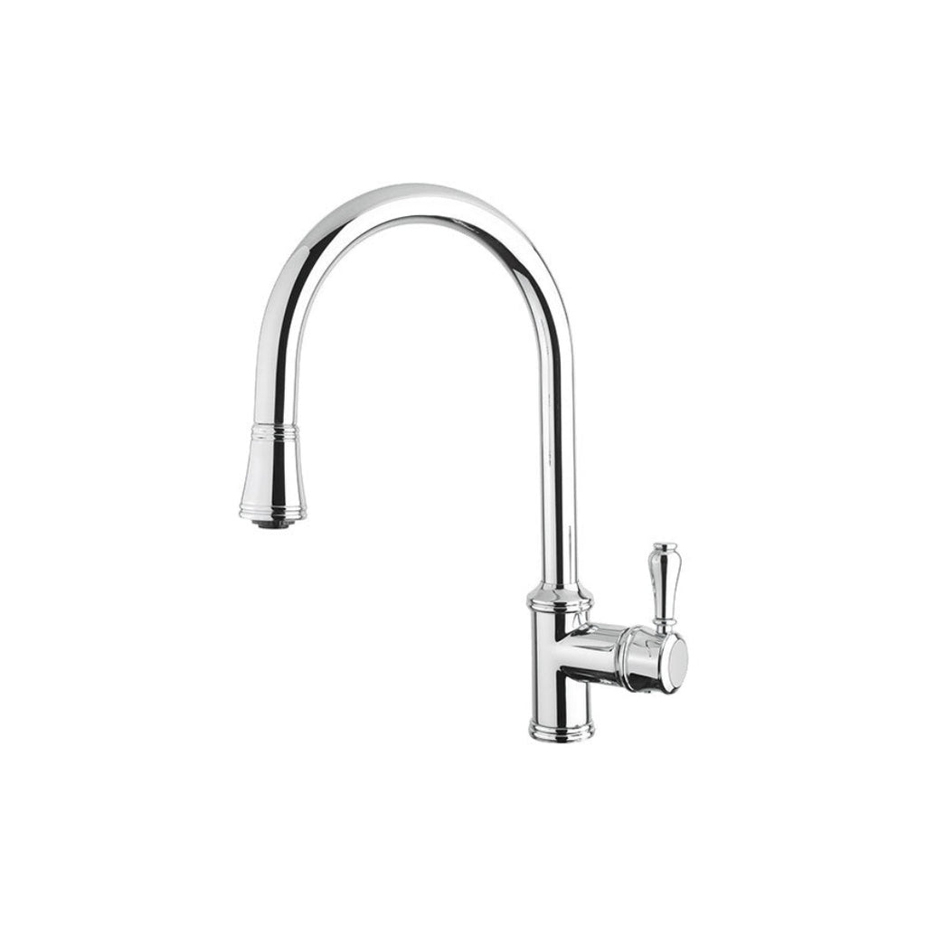 Armando Vicario Provincial Single Lever Kitchen Pull Out Mixer - Chrome - 400674