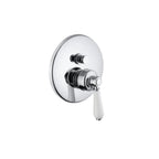 Armando Vicario Provincial Wall Mounted Diverter Mixer  - Chrome - 800008
