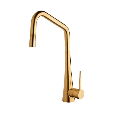 Armando Vicario Tink-D Kitchen Mixer With Pull Out - Brushed Gold