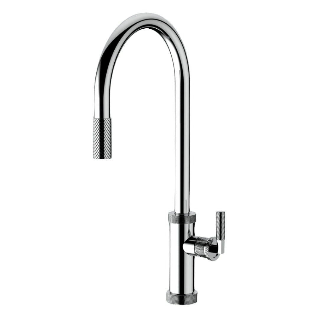 Armando Vicario Urban D Pull Out Kitchen Mixer - Chrome - 400728
