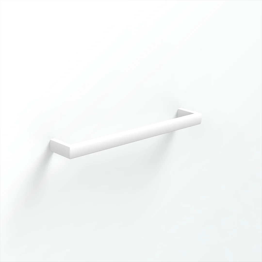 Avenir Xylo 24V 450mm Heated Towel Rail - Matte White - TRH5-45_MW