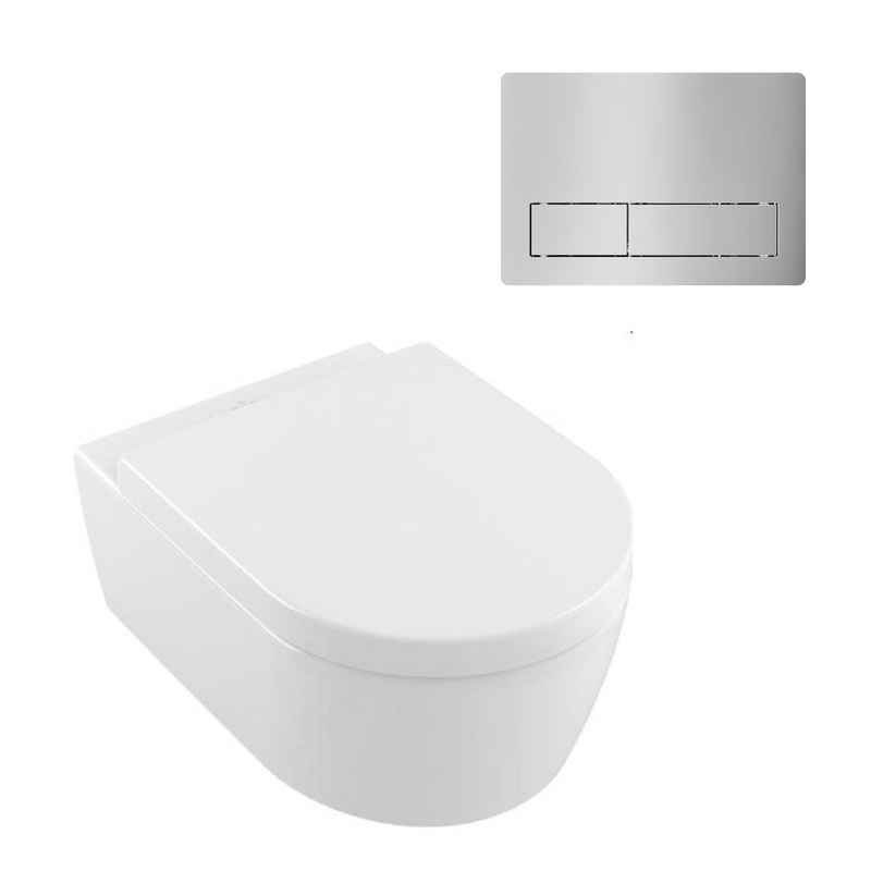 Villeroy & Boch Avento DirectFlush Wall Hung Toilet incl/VB Cistern Package