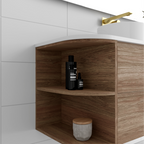 Marquis Avion 1200mm Wall Hung Vanity with Double Shelves - Avion 5 + Stadia Basin