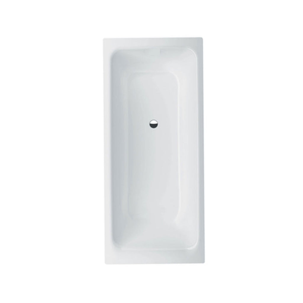 Bette Select Bath 1600mm No Overflow - Gloss White - No Bath Feet - B1303B
