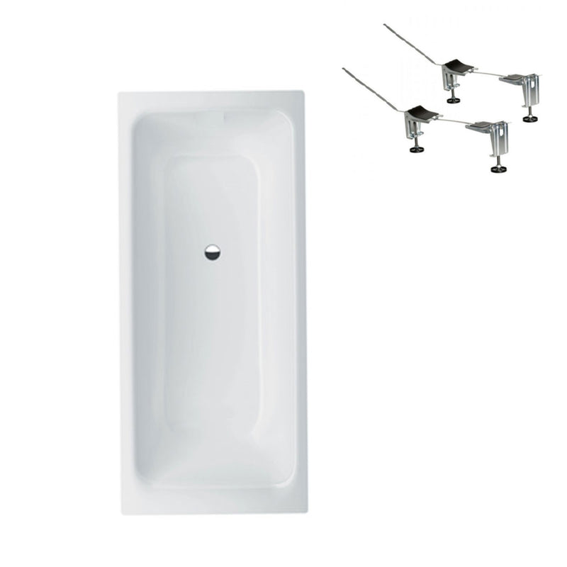 Bette Select Bath 1600mm No Overflow - Gloss White