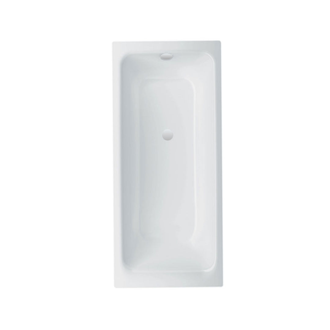 Bette Betteselect 1600mm Island Bath With White Overflow and Waste - Gloss White - B1303WWOB