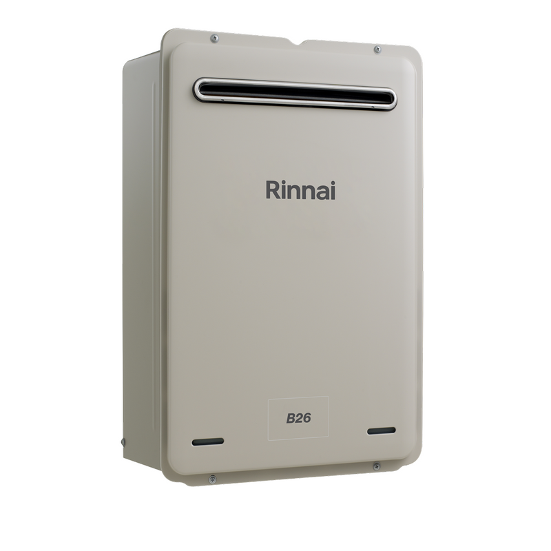 Rinnai B26 Continuous Flow Gas Hot Water System LPG 50°C B26L50A