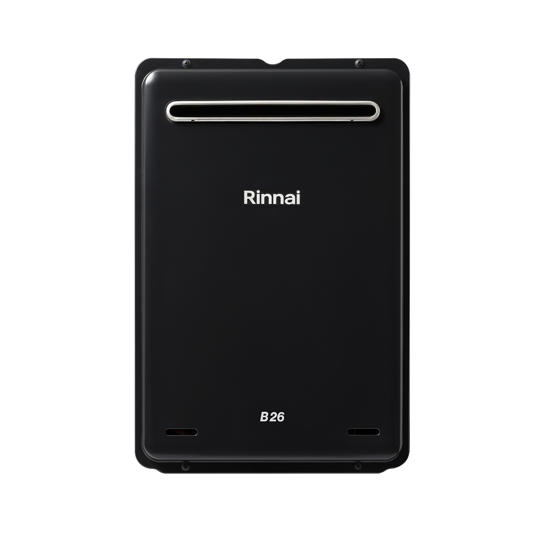 Rinnai B26 Continuous Flow Gas Hot Water System - Natural Gas 50°C B26N50ABLK