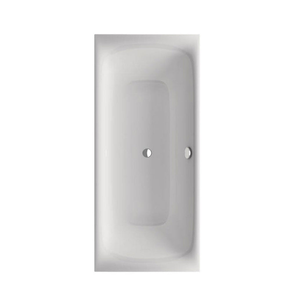 Bette Lux Rectangular Steel Enamel Bath 1700mm - Gloss White - B3440WOB