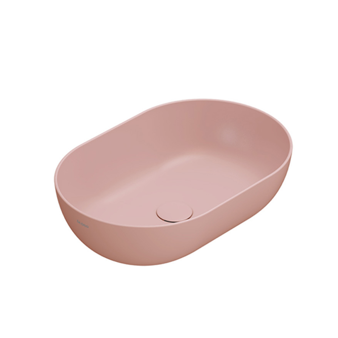 Globo T-Edge Oval Countertop Basin 540mm - Fard - B6O54FR