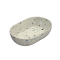 Globo T-Edge Oval Countertop Basin 540mm - Graniglia Beige - B6O54GB