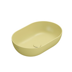 Globo T-Edge Oval Countertop Basin 540mm - Senape - B6O54SE
