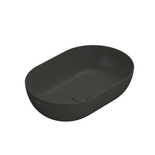 Globo T-Edge Oval Countertop Basin 540mm - Smoke - B6O54SK