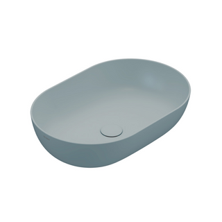 Globo T-Edge Oval Countertop Basin 600mm - Bluette - B6O60BL