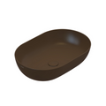Globo T-Edge Oval Countertop Basin 600mm - Castagno - B6O60CS