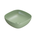 Globo T-Edge Soft Square Countertop Basin 420mm - Lime - B6Q43LI