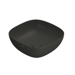 Globo T-Edge Soft Square Countertop Basin 420mm - Smoke - B6Q43SK