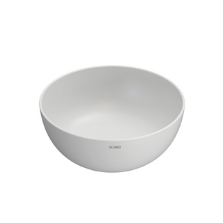 Globo T-Edge Round Countertop Basin 370mm - Blanco Opaco - B6T37BO