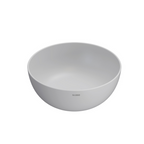 Globo T-Edge Round Countertop Basin 370mm - Ghiaccio - B6T37GH