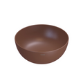 Globo T-Edge Round Countertop Basin 370mm - Mattone - B6T37MT