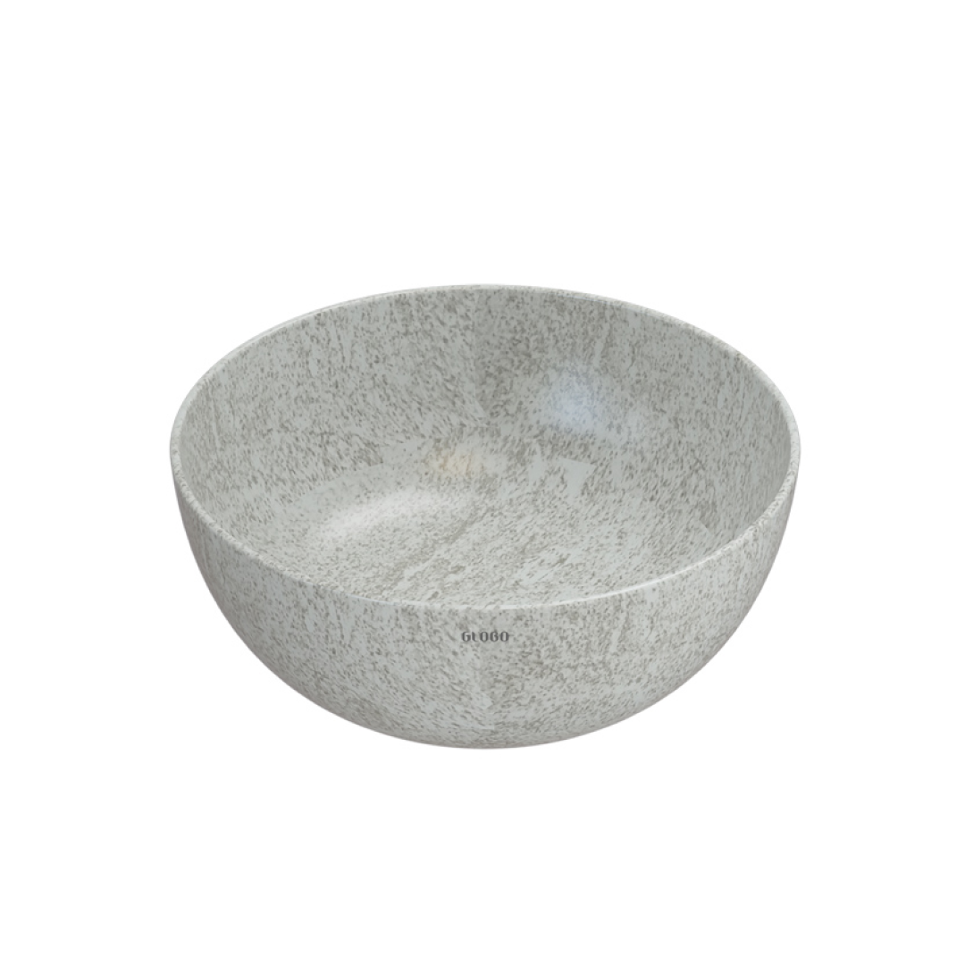 Globo T-Edge Round Countertop Basin 370mm - Striato Beige - B6T37SB