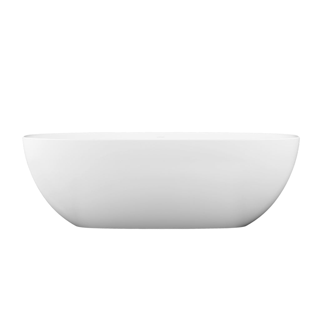 Victoria + Albert Barcelona 1700mm Freestanding Bath - Matte White - BA2M-N-SM-NO