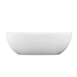 Victoria + Albert Barcelona 1700mm Freestanding Bath - Matte White - BA2M-N-SM-NO