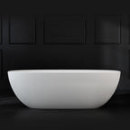 Victoria + Albert Barcelona 1700mm Freestanding Bath - Matte White - BA2M-N-SM-NO
