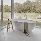 Victoria + Albert Barcelona 1800mm Freestanding Bath - Gloss White - BA3-N-SW-NO