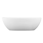 Victoria + Albert Barcelona 1800mm Freestanding Bath - Matte White - BA3M-N-SW-NO