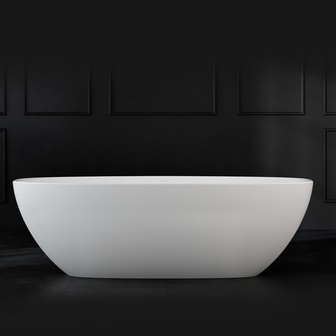 Victoria + Albert Barcelona 1800mm Freestanding Bath - Matte White - BA3M-N-SW-NO