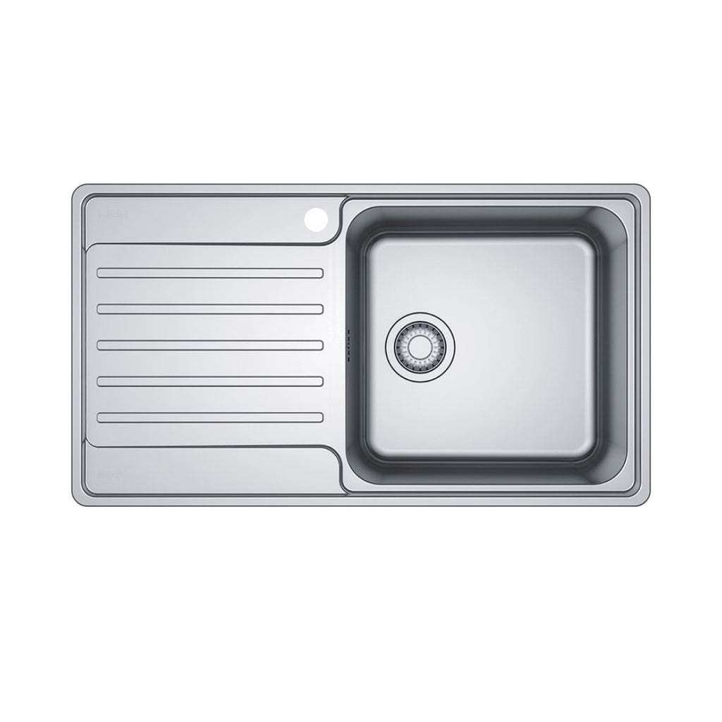 Franke BCX611LHD Bell Topmount Single Bowl Sink - Left Hand Drainer