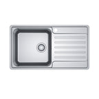 Franke BCX611RHD Bell Topmount Single Bowl Sink - Right Hand Drainer