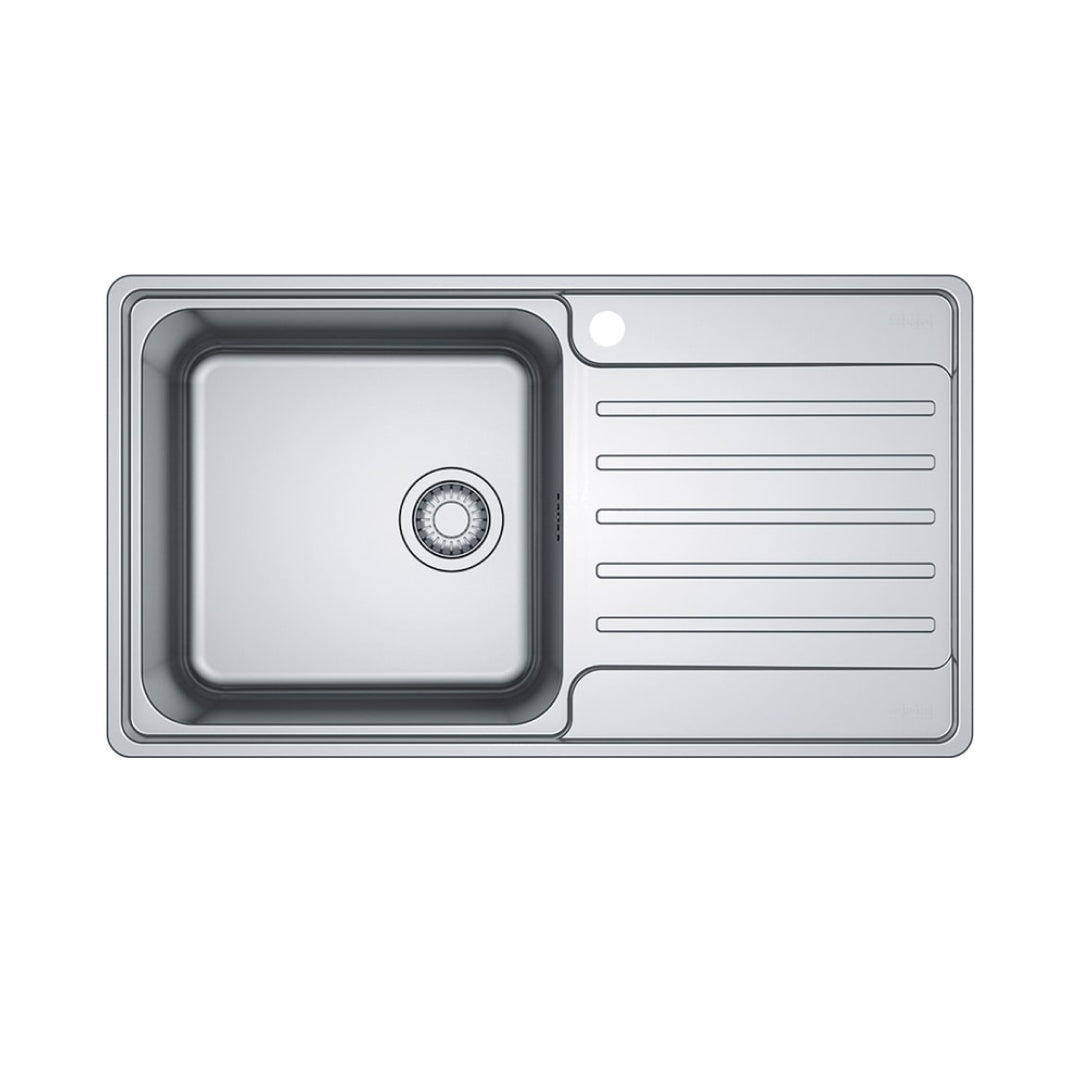 Franke BCX611RHD Bell Topmount Single Bowl Sink - Right Hand Drainer