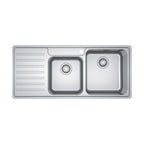 Franke BCX621LHD BELL Sink Double Bowl - Left Hand Drainer