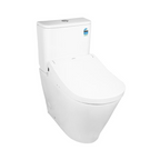 TOTO B&H Dara Back to Wall Smart Toilet Suite with S5 Washlet & S-Connector - BHDR001BTW1 - CDR001BTW1#WH + SDR001BTW1#WH + TCF34470GAU#NW1 + THX918